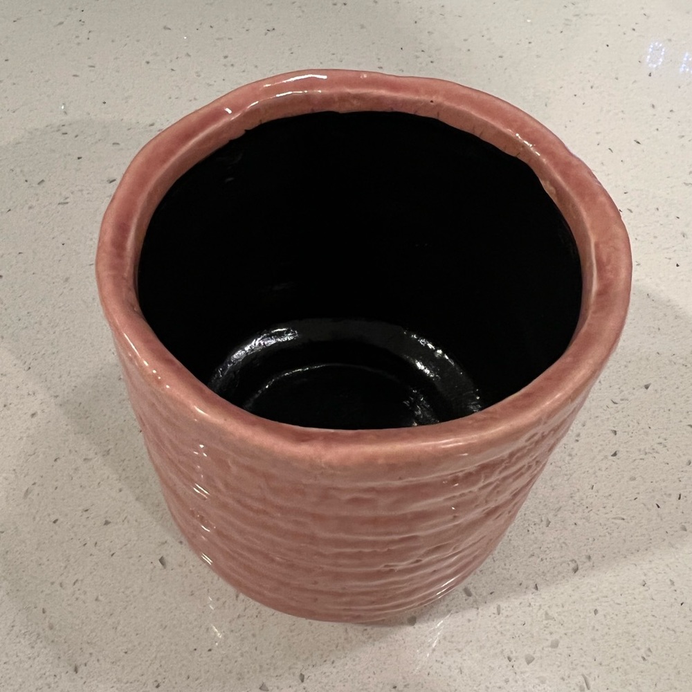 Ceramic Small Round Planter - Picture 2 of 2